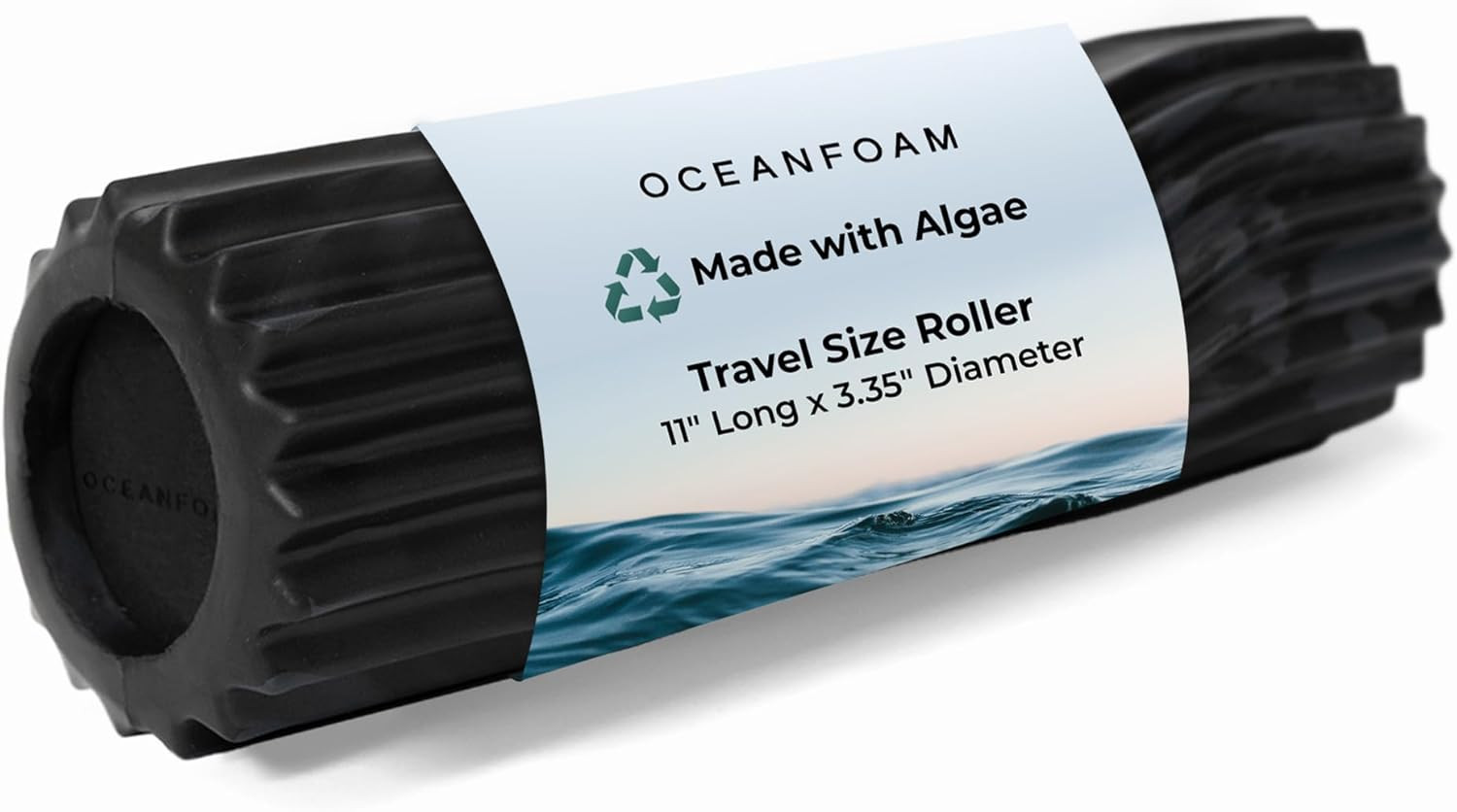 Oceanfoam Ripple Roller - Muscle Massage Foam Roller for Back Pain & Stretching - Travel Size (11... | Amazon (US)