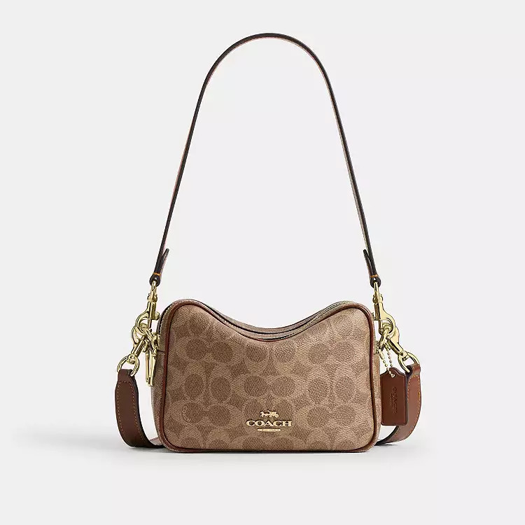 Mini Carey Crossbody Bag In Signature Canvas | Bags | Coach | Coach (US)