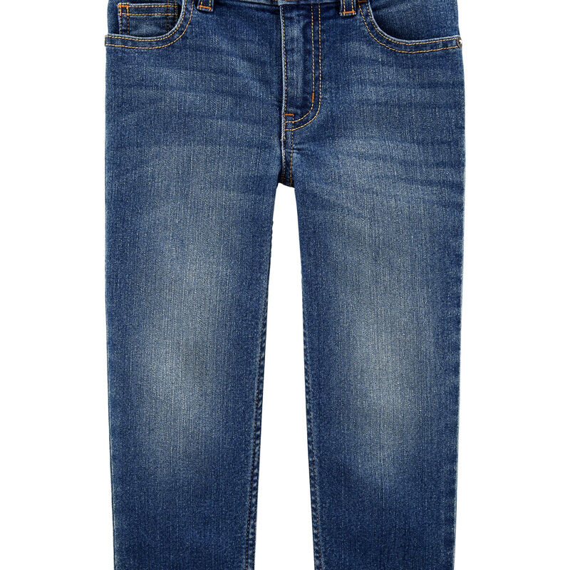Toddler Straight Leg Indigo Wash Jeans | Carter's