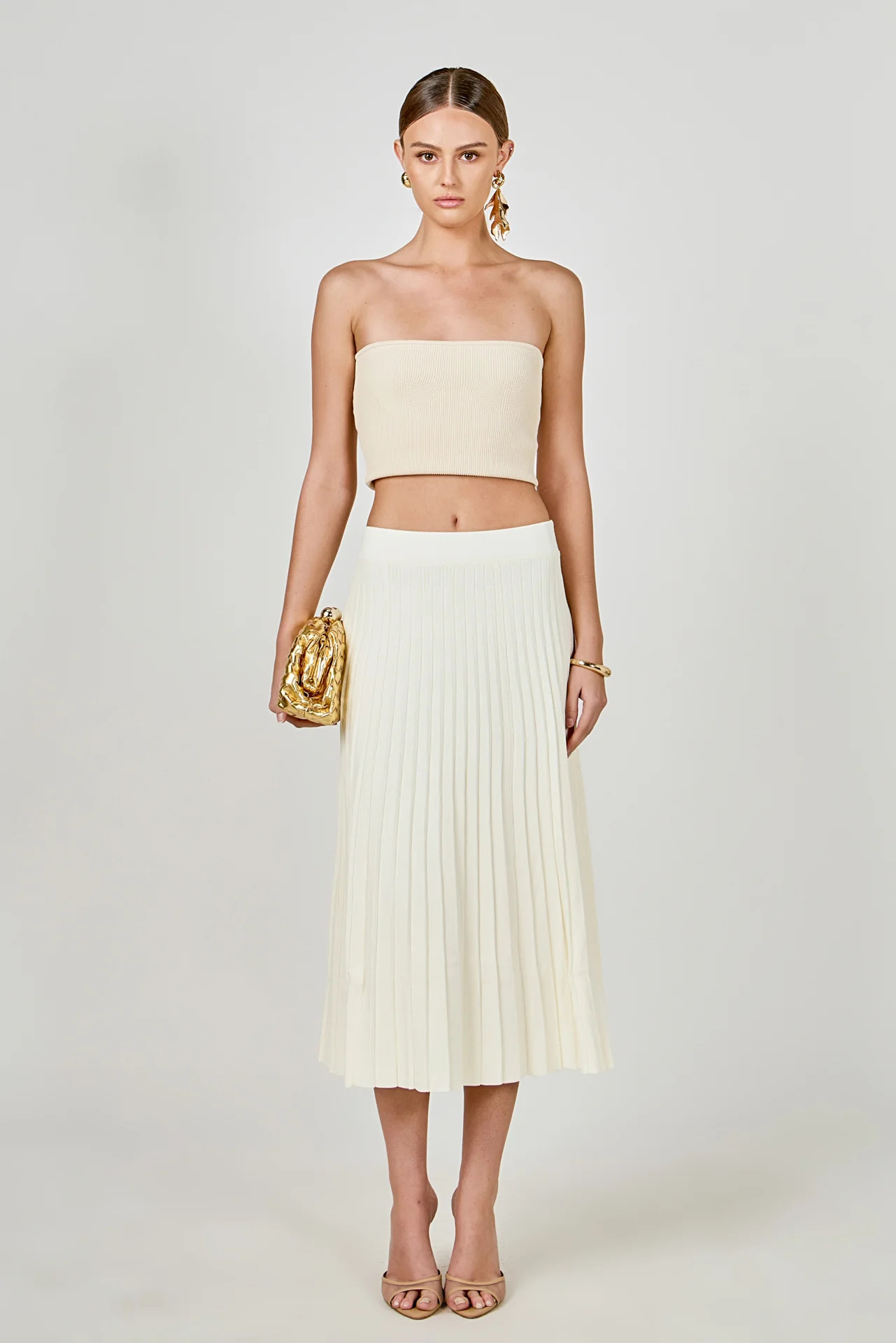 Knit Midi Skirt | Endless Rose