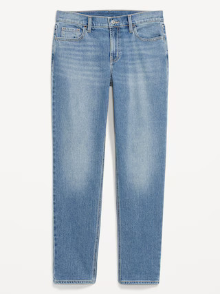 Mid-Rise Wow Boyfriend Straight Jeans | Old Navy (US)