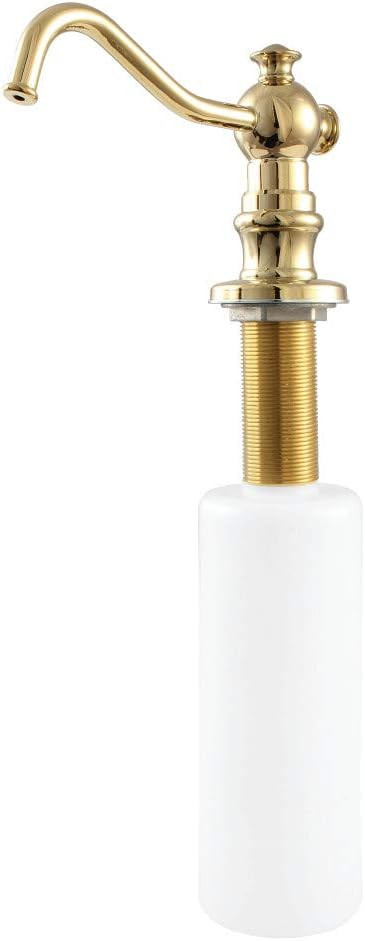 Kingston Brass SD7602 Vintage Soap Dispenser, Polished Brass, 11-13/16"L | Amazon (US)