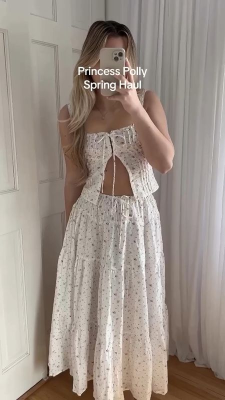 Princess Polly spring try-on haul 🌸🤍 use code:MAY30 for 30% off your entire purchase!!

1: US2 top+skirt
2: xs/s
3: US4
4: US4
5: US4 top + US2 skirt
6: US4

Summer outfit
Country concert outfit
White dress
Vacation outfit

#LTKstyletip #LTKtravel #LTKfindsunder50