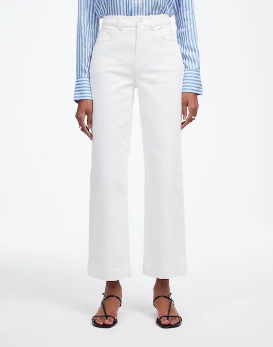 The Perfect Vintage Wide-Leg Crop Jean | Madewell