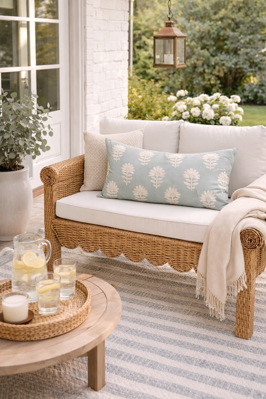This outdoor throw pillow is perfection!! @Kirkland's 

#LTKHome #LTKSeasonal