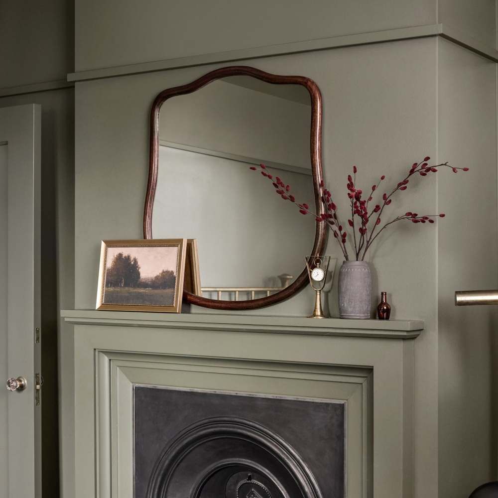 Jo's Antique Inspired Mantle Mirror | Magnolia