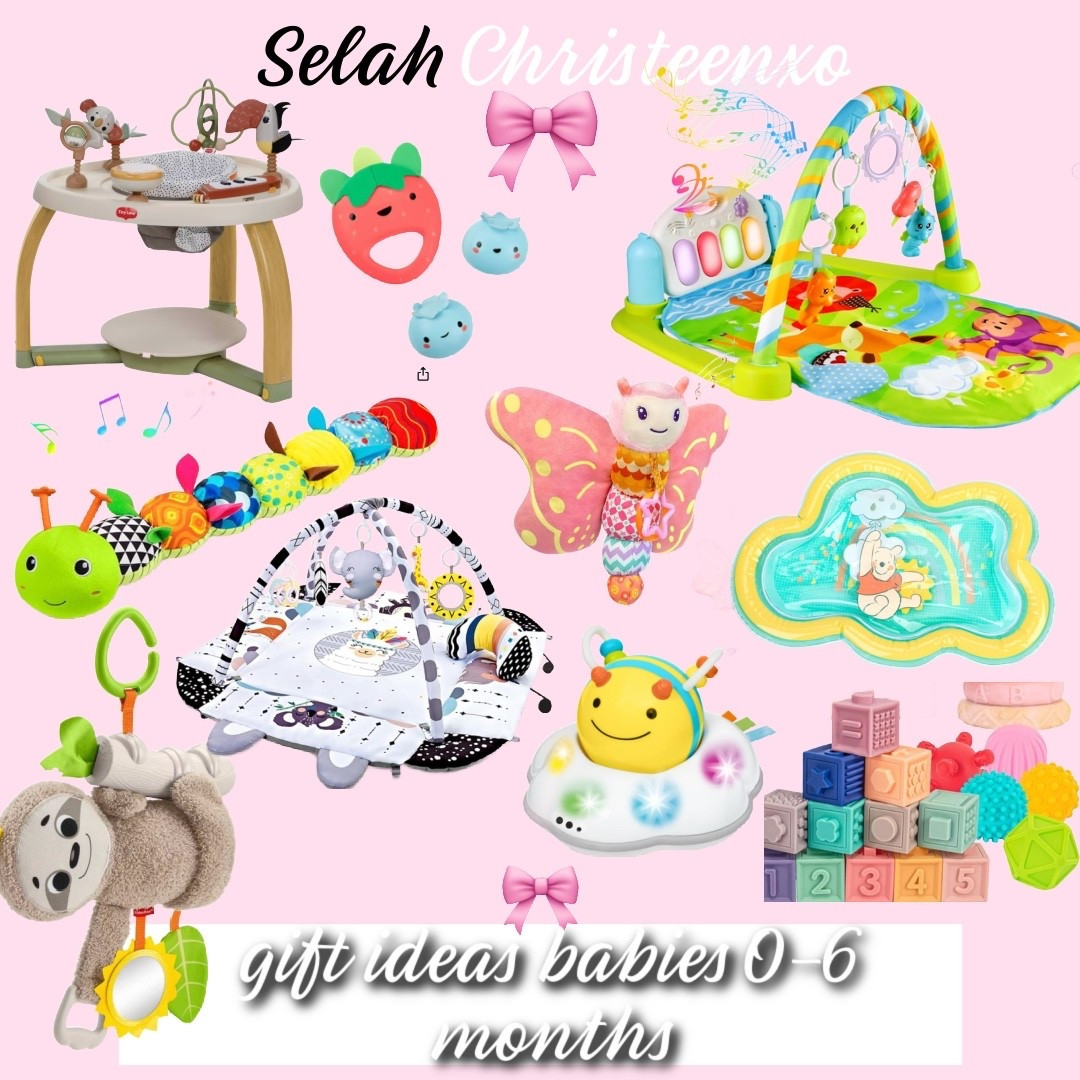 Baby gifts for 0-6 months old 

#LTKHoliday #LTKGiftGuide #LTKBaby