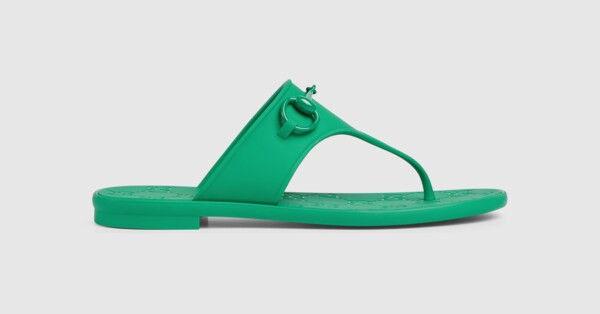 Women's thong sandal with Horsebit | Gucci (US)