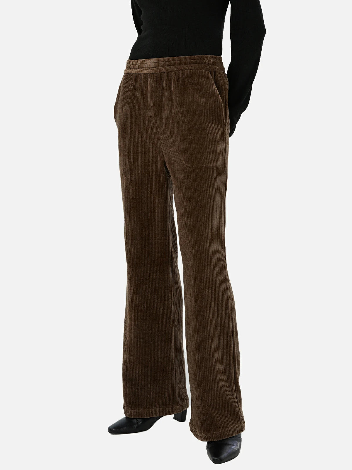 Vintage Corduroy Straight-Leg Pants | SDEER