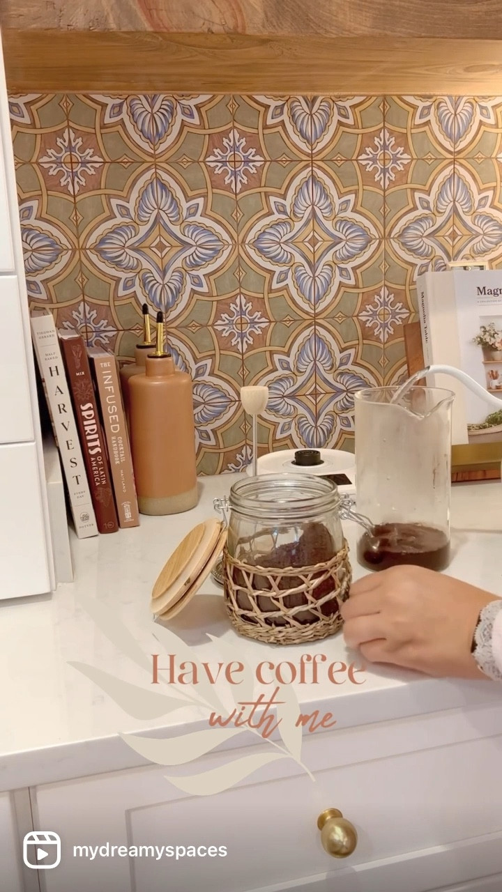 Love my coffee bar situation so much! 

#coffeebar #kettle #tea #coffeepress

#LTKunder50 #LTKunder100 #LTKhome