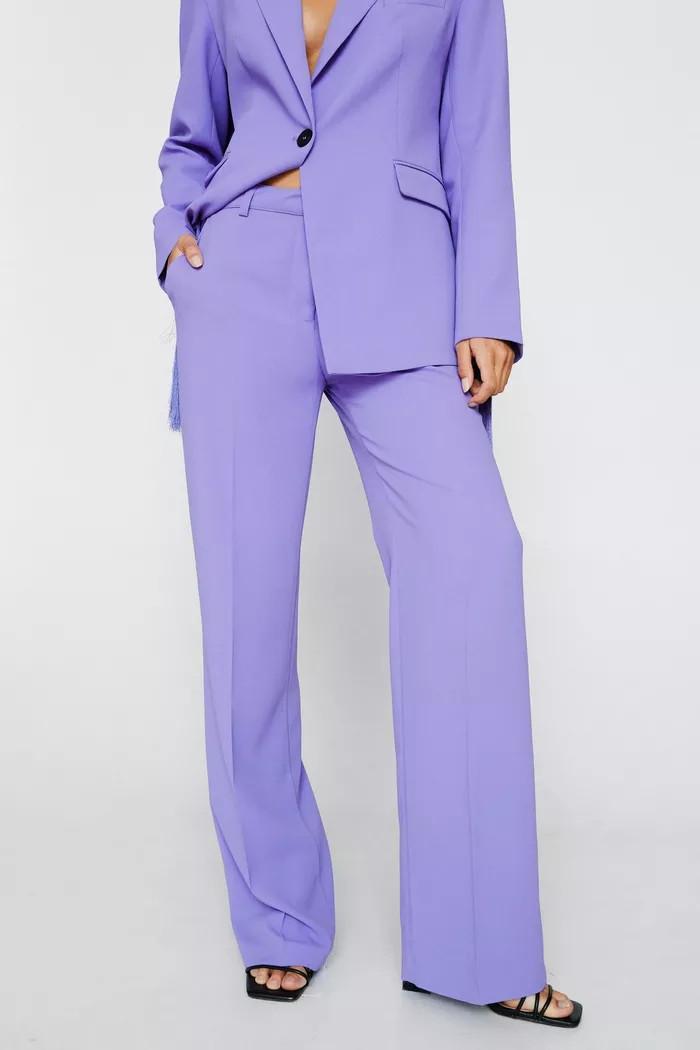 Tailored Flared Pants | Boohoo.com (UK & IE)