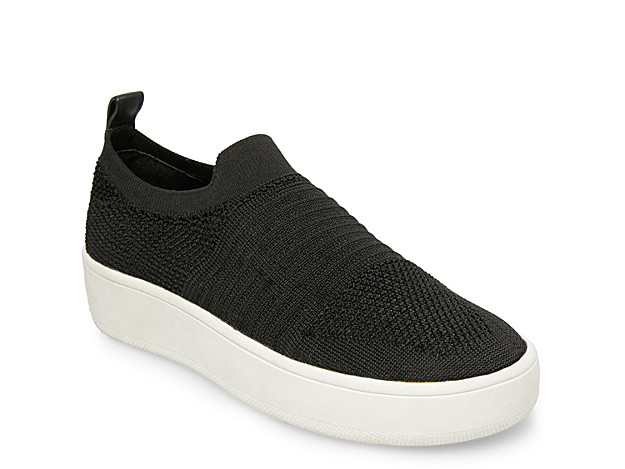 Steve Madden Beale Slip-On Sneaker - Women's - Black | DSW