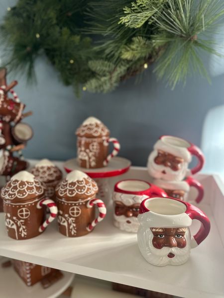 Santa mugs on sale at Pottery Barn! 

#LTKHoliday #LTKSeasonal #LTKsalealert