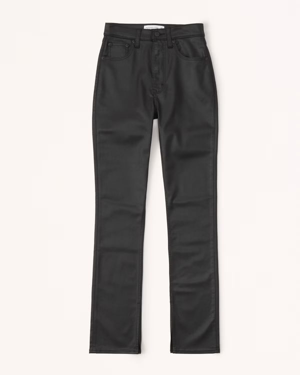 Curve Love Ultra High Rise 90s Slim Straight Jean | Abercrombie & Fitch (US)