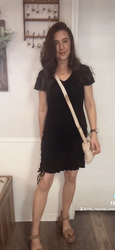 Casual black dress 

#LTKsalealert #LTKstyletip #LTKunder50