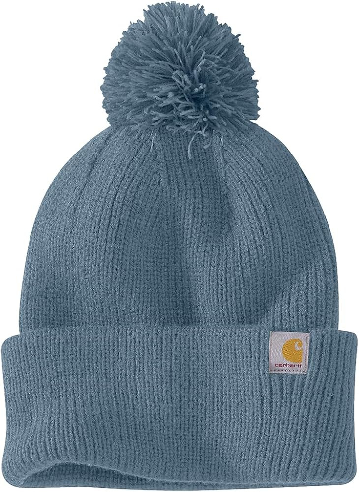Carhartt Women's Knit PomPom Cuffed Beanie | Amazon (US)