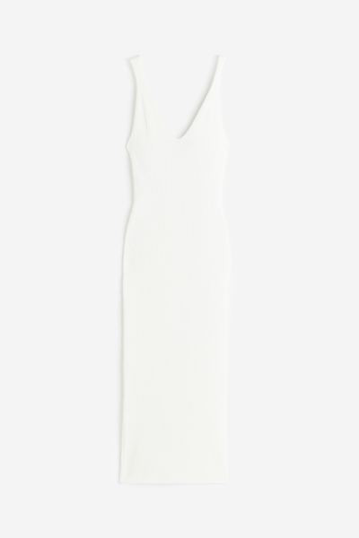 Bodycon-Kleid in Rippstrick | H&M (DE, AT, CH, NL, FI)