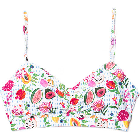 Women's Chloe Swim Bra, Fresco Crush | Maisonette