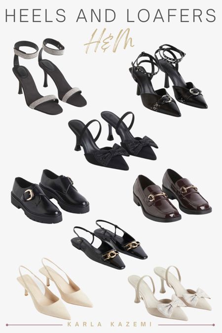 Cute heels, loafers, and sling backs all from H&M! So affordable and so so chic! One of my fave looks this fall is adding either mesh socks or ruffle socks with some cute pumps or loafers! Such a chic look and keeps your feet warm in the chilly weather 🤫😉








Fall shoes, pumps, heels, chic shoes, affordable fashion, affordable shoes, comfy shoes, sling backs, mules, ruffle socks, Fall fashion, chic style, Fall must haves, Karla Kazemi.

#LTKparties #LTKfindsunder100 #LTKshoecrush
