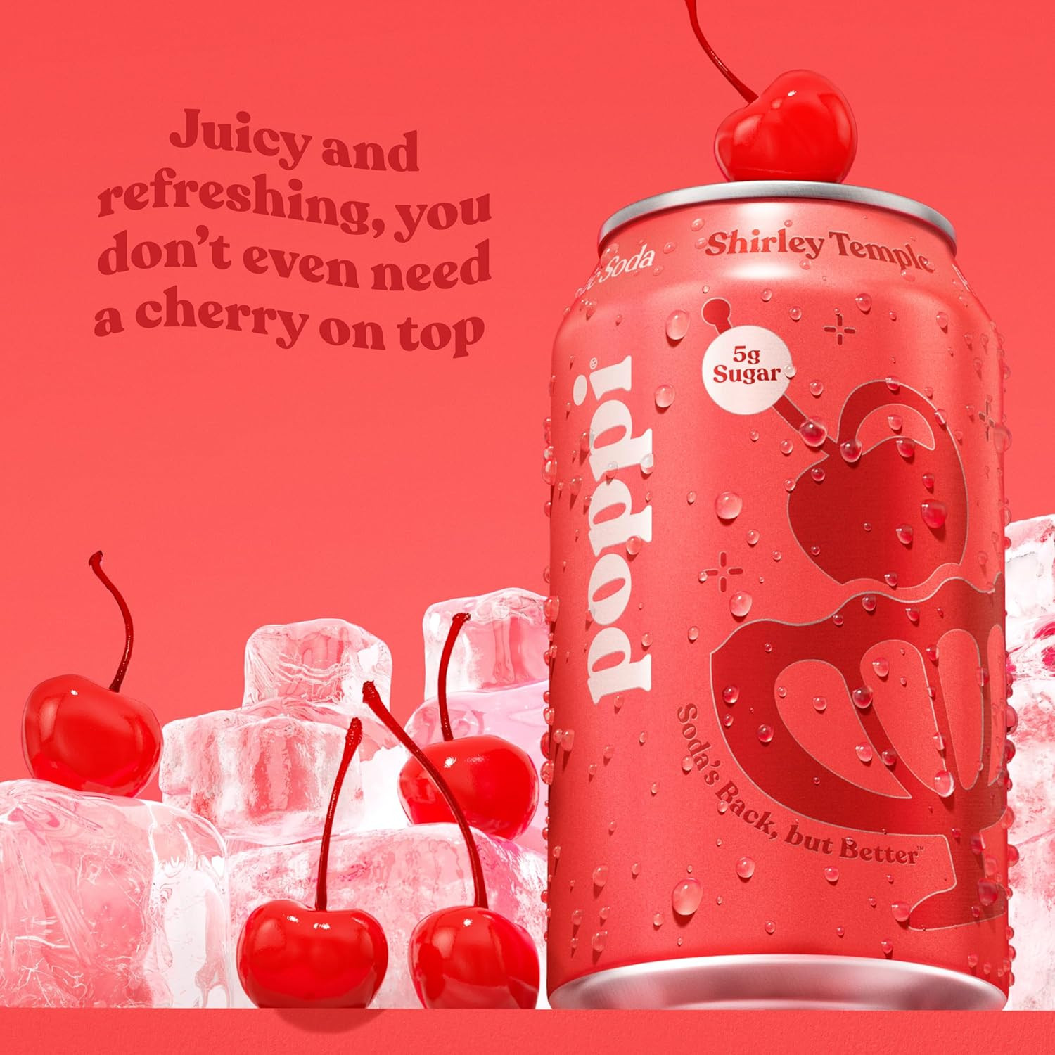 Poppi Sparkling Prebiotic Soda Beverage with Apple Cider Vinegar, Seltzer Water and Fruit Juice, ... | Amazon (US)