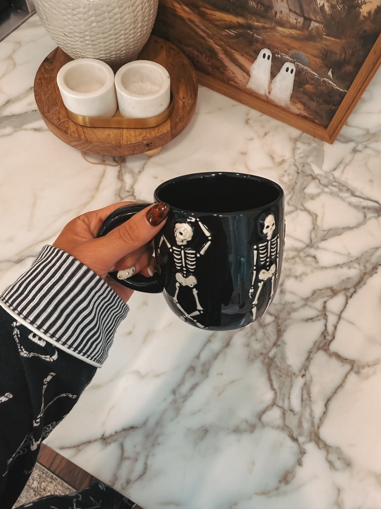 The cutest Halloween coffee mug from Target and it’s only $5! My pjs are @shopstaykation 😍

#LTKootd #LTKgrwm #LTKmorningroutine