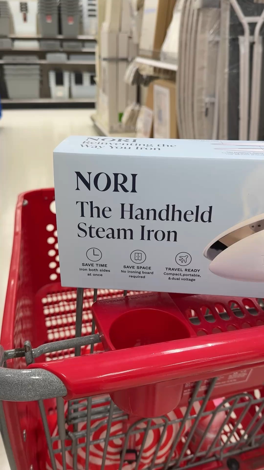 Meet the Nori Press, a compact 3-in-1 steam iron that irons, presses, and steams without the need for an ironing board, helping you remove wrinkles in half the time by pressing both sides of a garment at once. Lightweight and travel-friendly with dual voltage, six fabric settings, built-in steaming, and automatic shut-off, it’s the internet’s favorite iron for keeping clothes looking their best at home or on the go. @Target @Nori

#LTKdayinmylife #LTKHome #LTKgrwm