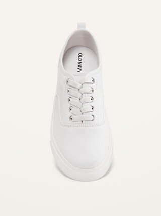 Gender-Neutral Elastic-Laced Sneakers for Kids | Old Navy (US)