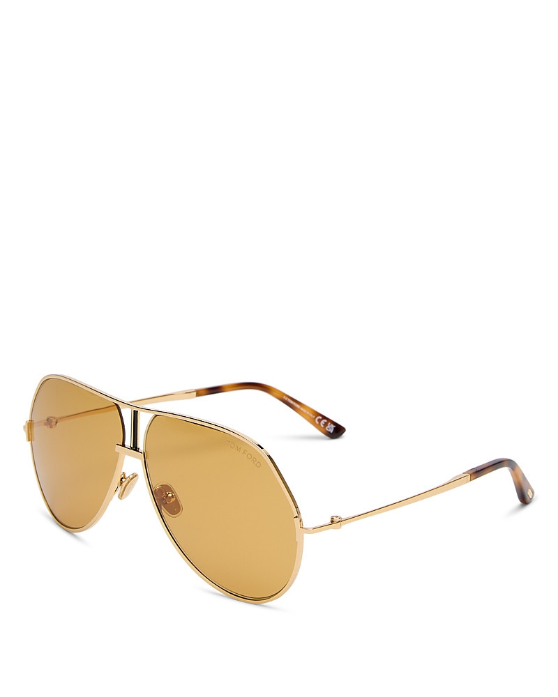 Tom Ford Rickie Aviator Sunglasses, 63mm | Bloomingdale's (US)