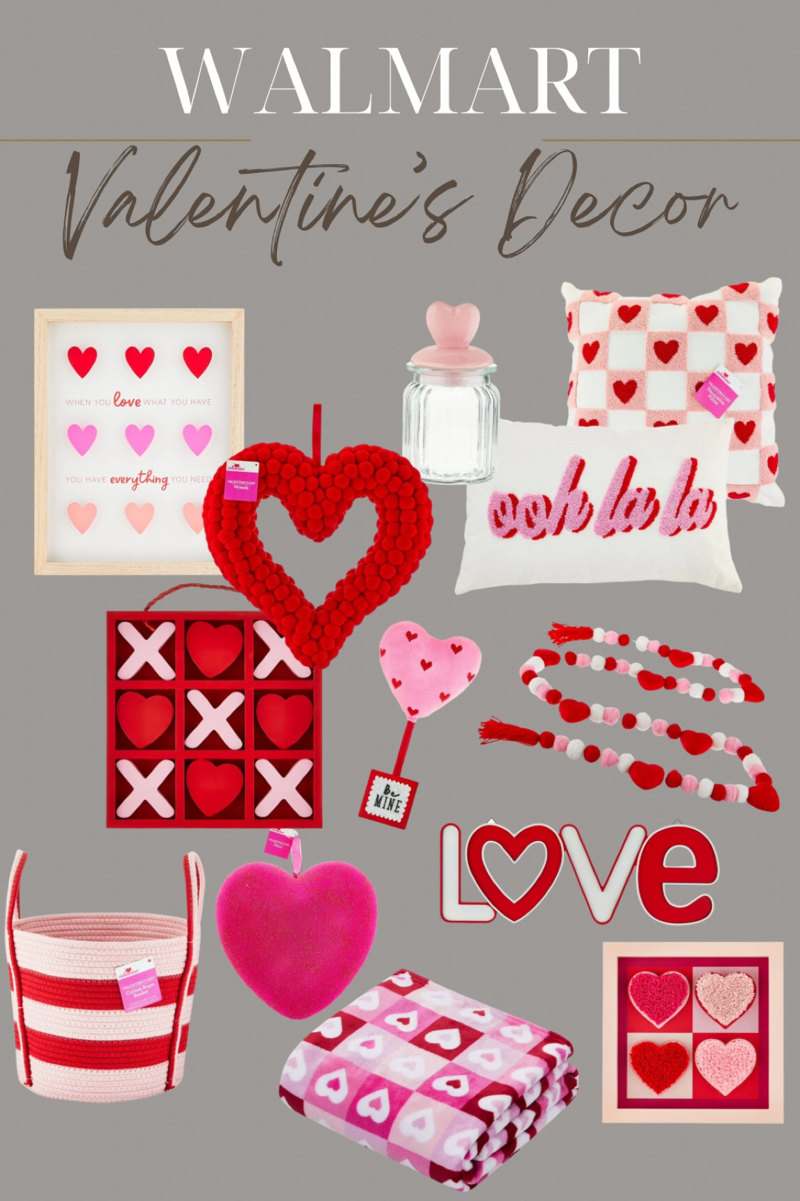 Walmart Valentine’s Decor. 





#LTKfindsunder50 #LTKhome #LTKSeasonal