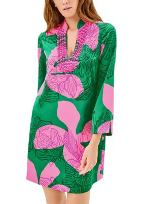 Lilly Pulitzer Women's Irella Caftan Dress, Green, 10 | Belk