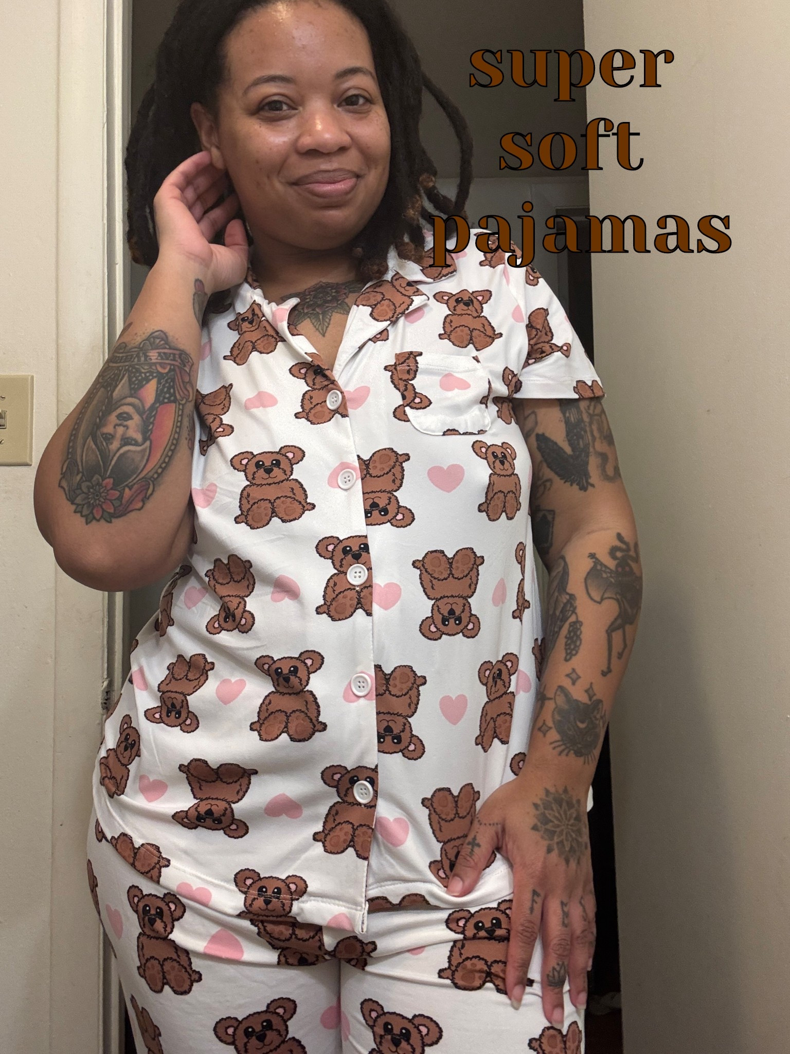 Snatched these from a clearance rack, so I’m linking similar. I feel like these fabric compositions are soooo soft and help keep you cool at night  

#LTKFindsUnder50 #LTKMidsize