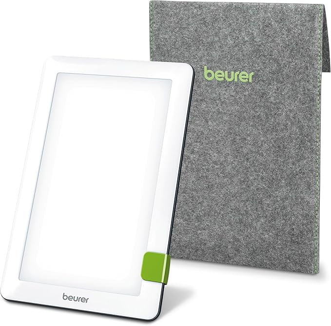 Beurer TL30 Portable Daylight Lamp- UV-Free 10,000 Lux LED Bright White Light Therapy for Home, T... | Amazon (US)