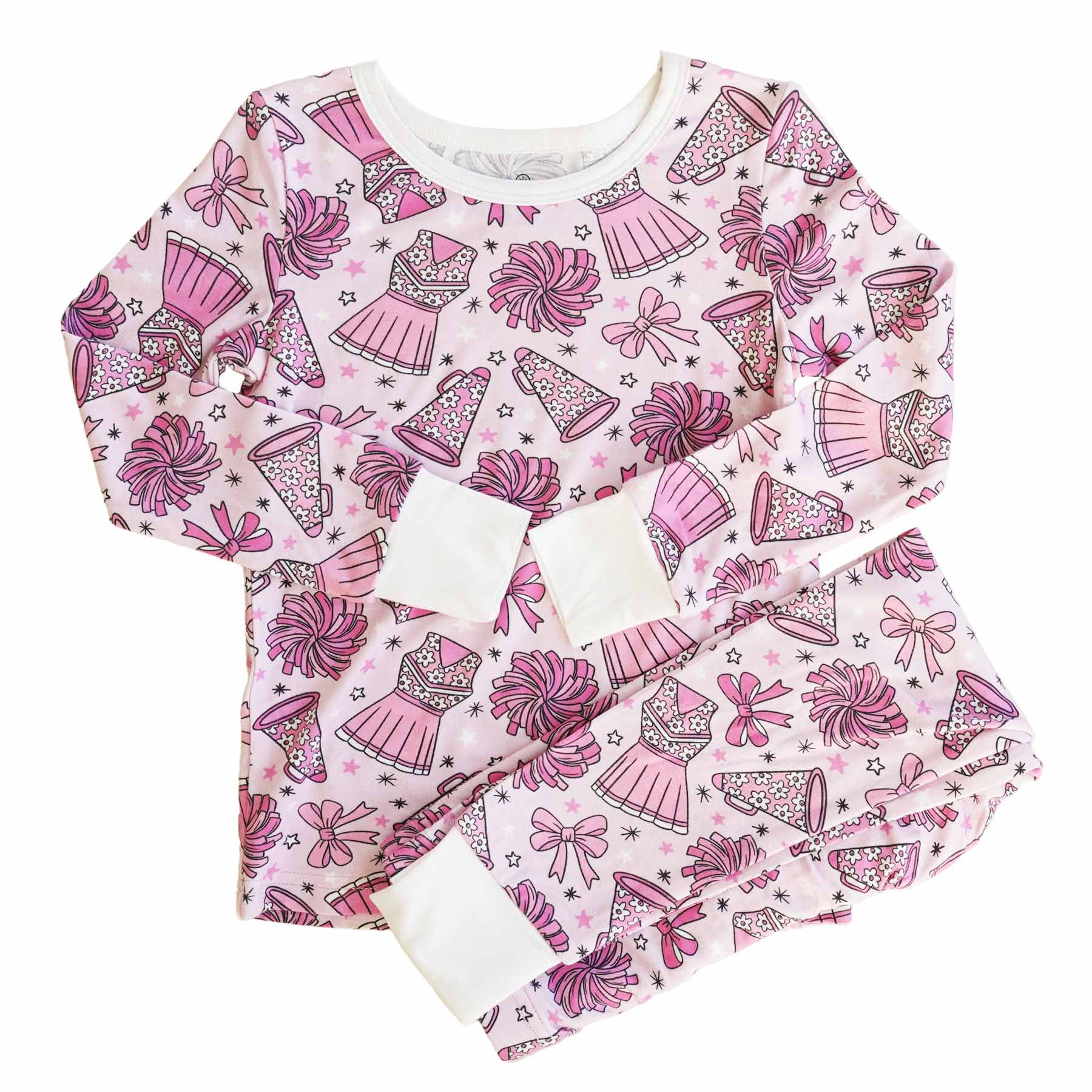 Cheer Squad Two Piece Pajama Set | Caden Lane