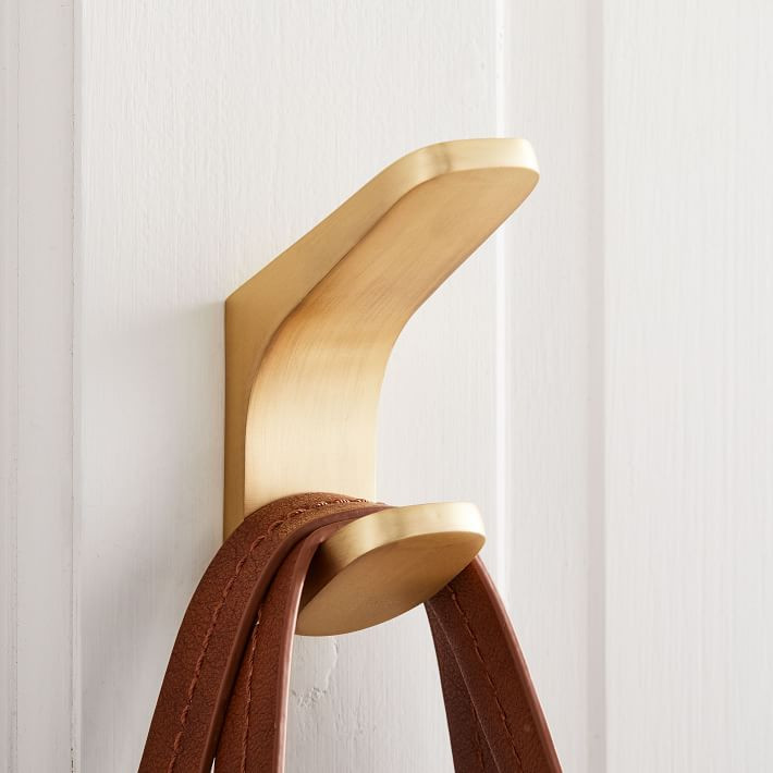 Mid-Century Double Towel Hook | West Elm (US)