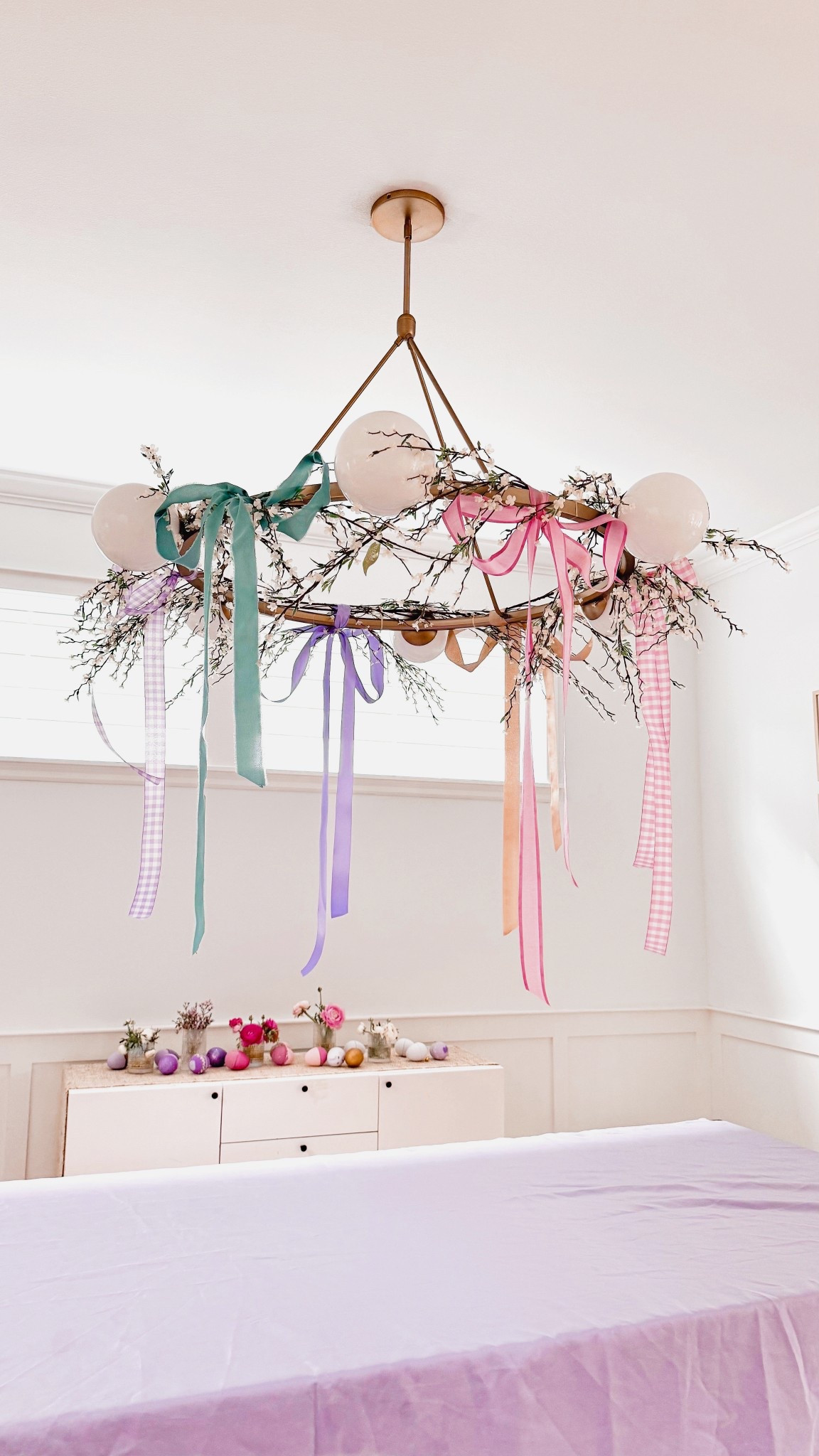 Floral Spring-Easter Bow Decoration for any all celebrations where pastels and bows are loved by STEPH (DIY Creator + Maker) 

#LTKSeasonal #LTKHome #LTKSpringSale