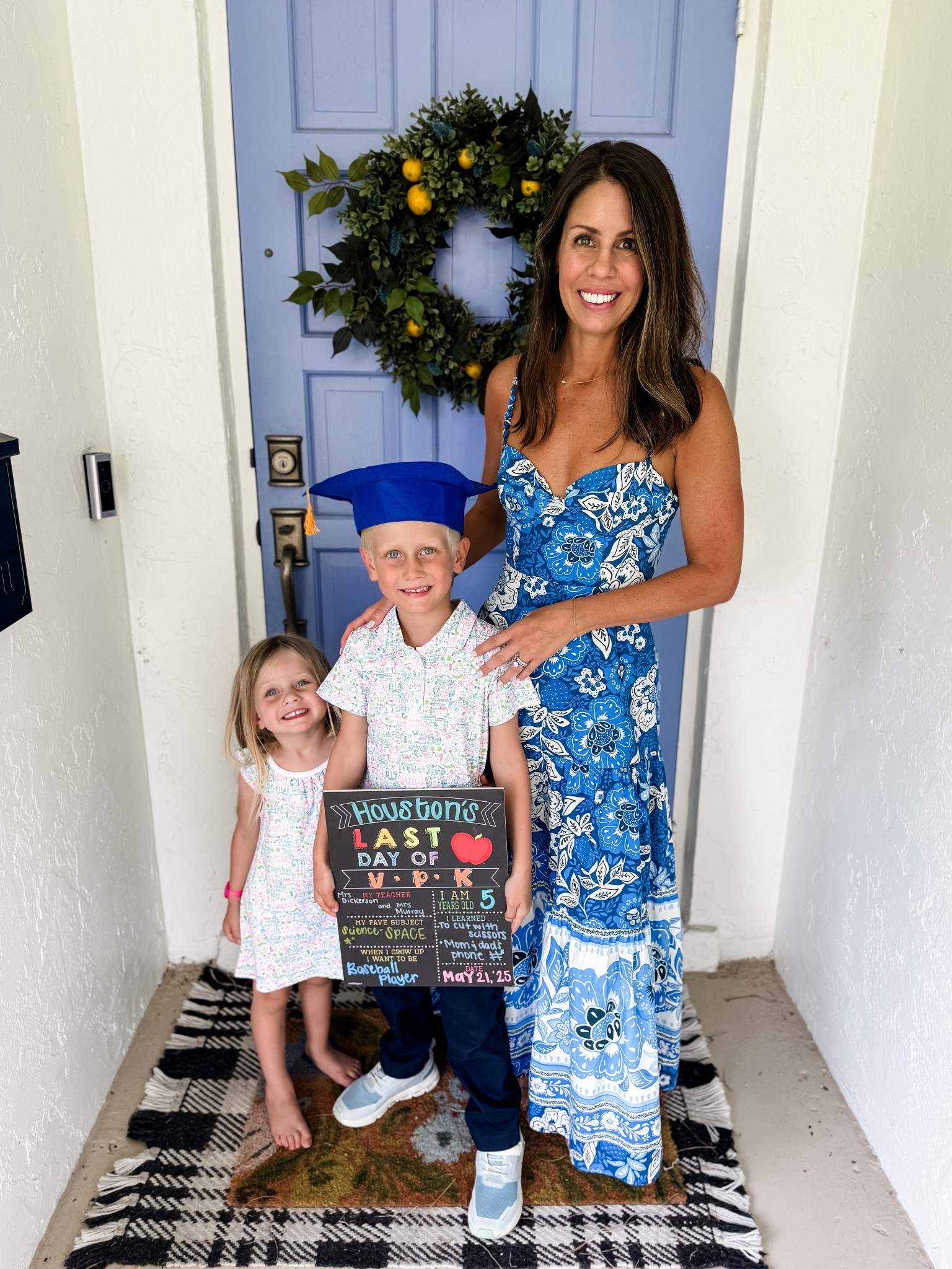Matching the kids while they still love it. Emmette was so happy to be matching her bubby for his big day. And I can’t get enough of my Farm
Rio dress. I’m wearing an XS, fitting TTS. 

#LTKFamily #LTKKids