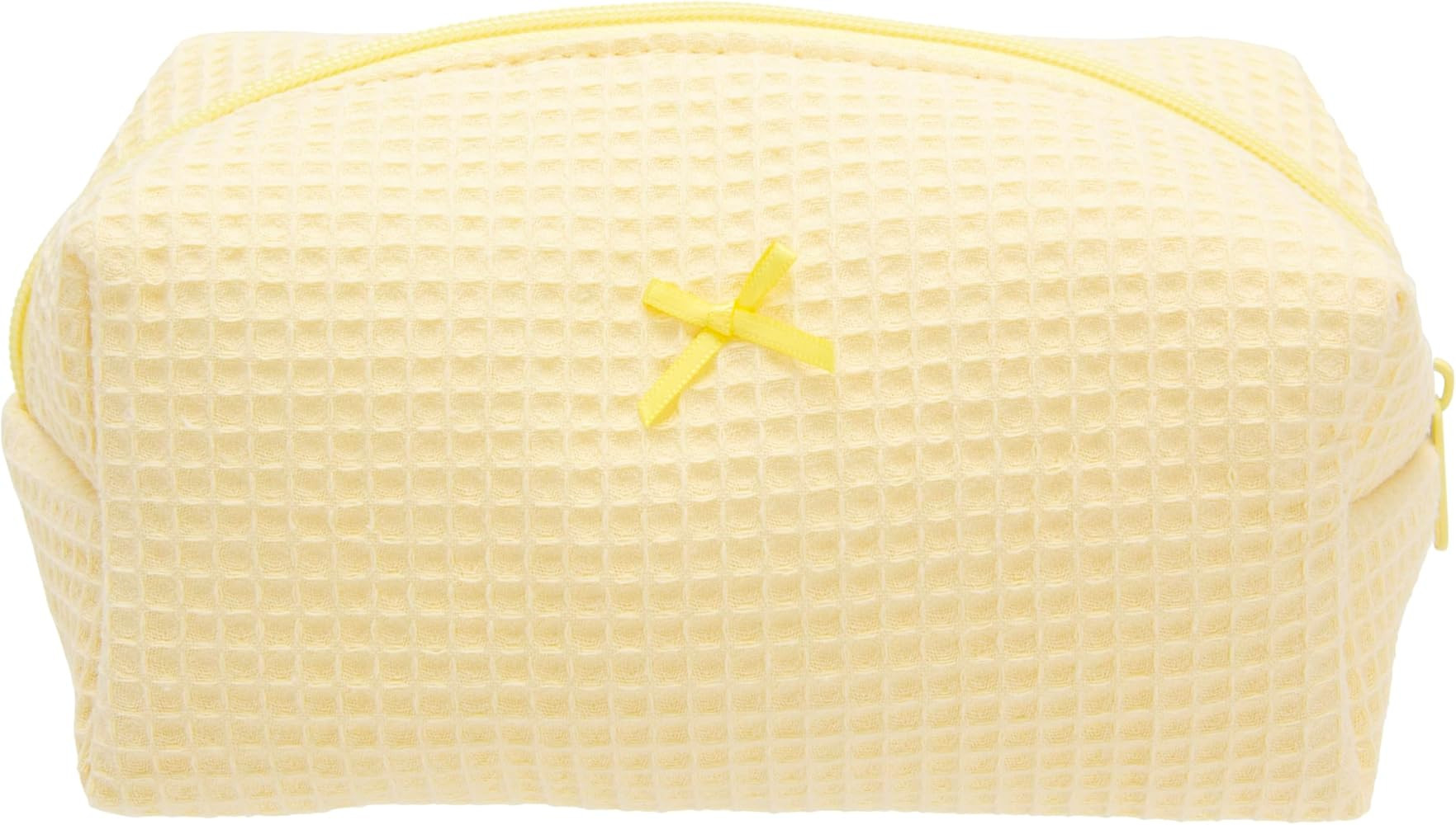 PAZIMIIK Cozy Makeup Bag Travel Cosmetic Bag for Women Soft Toiletry Bag Aesthetic Makeup Organiz... | Amazon (US)