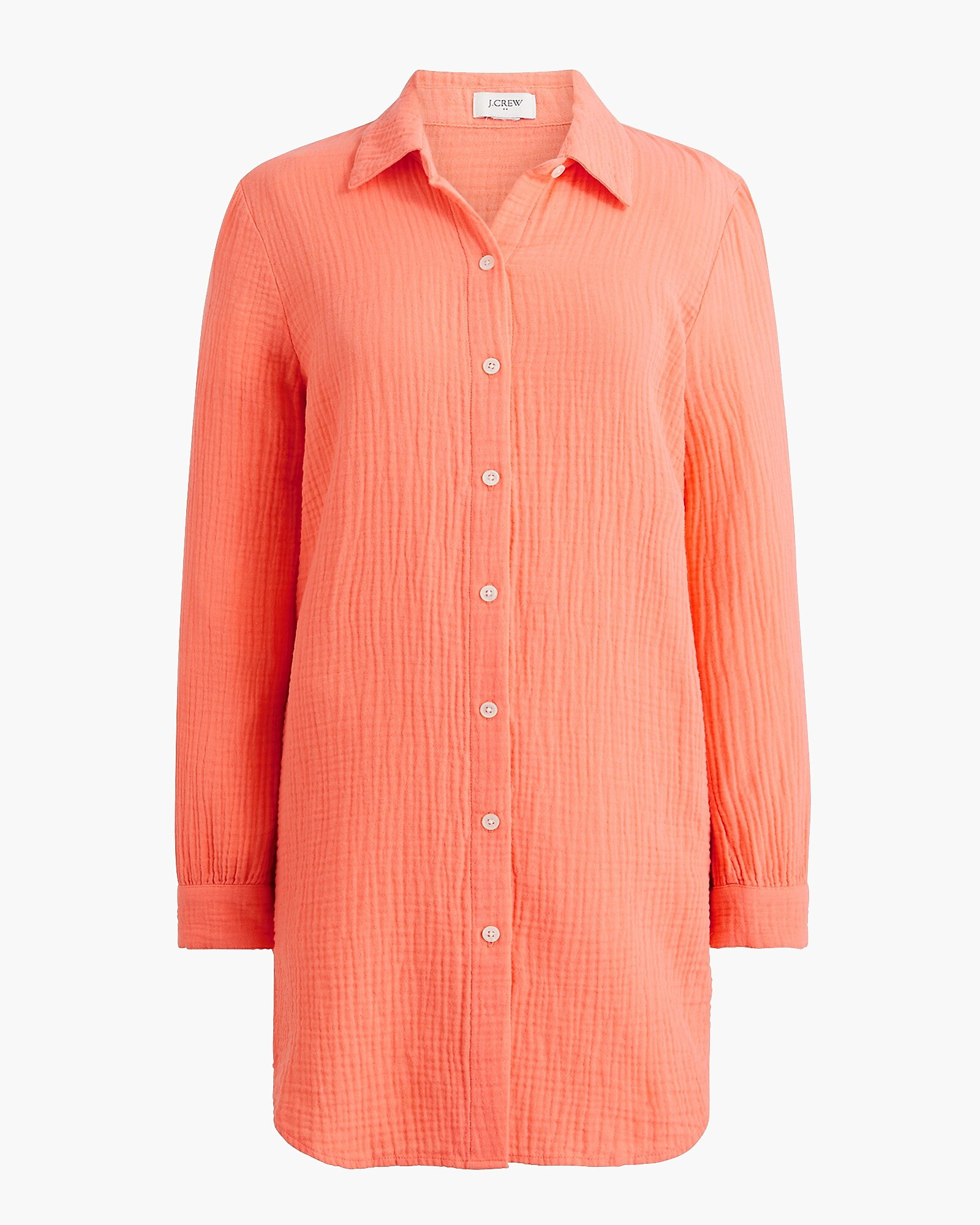 Gauze button-down cover-up | J.Crew Factory