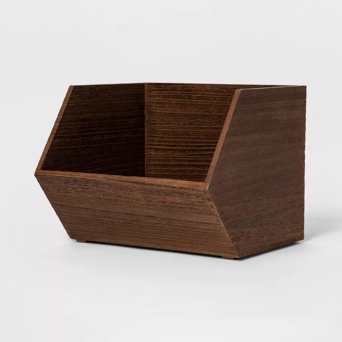 Paulownia Wood Potato Bin Dark Brown - Brightroom™ | Target