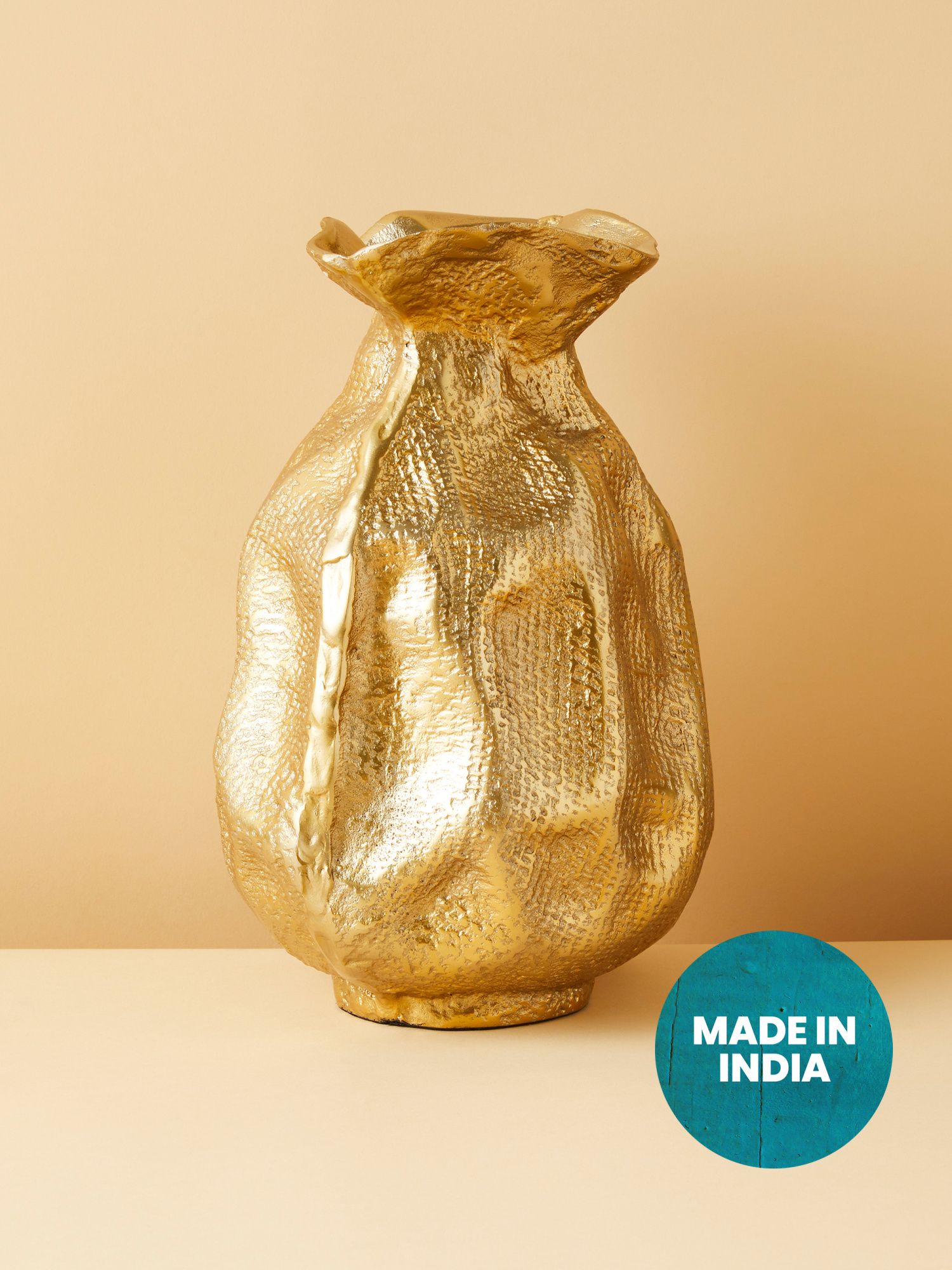 12in Metal Vase Decor | Vases | HomeGoods | HomeGoods