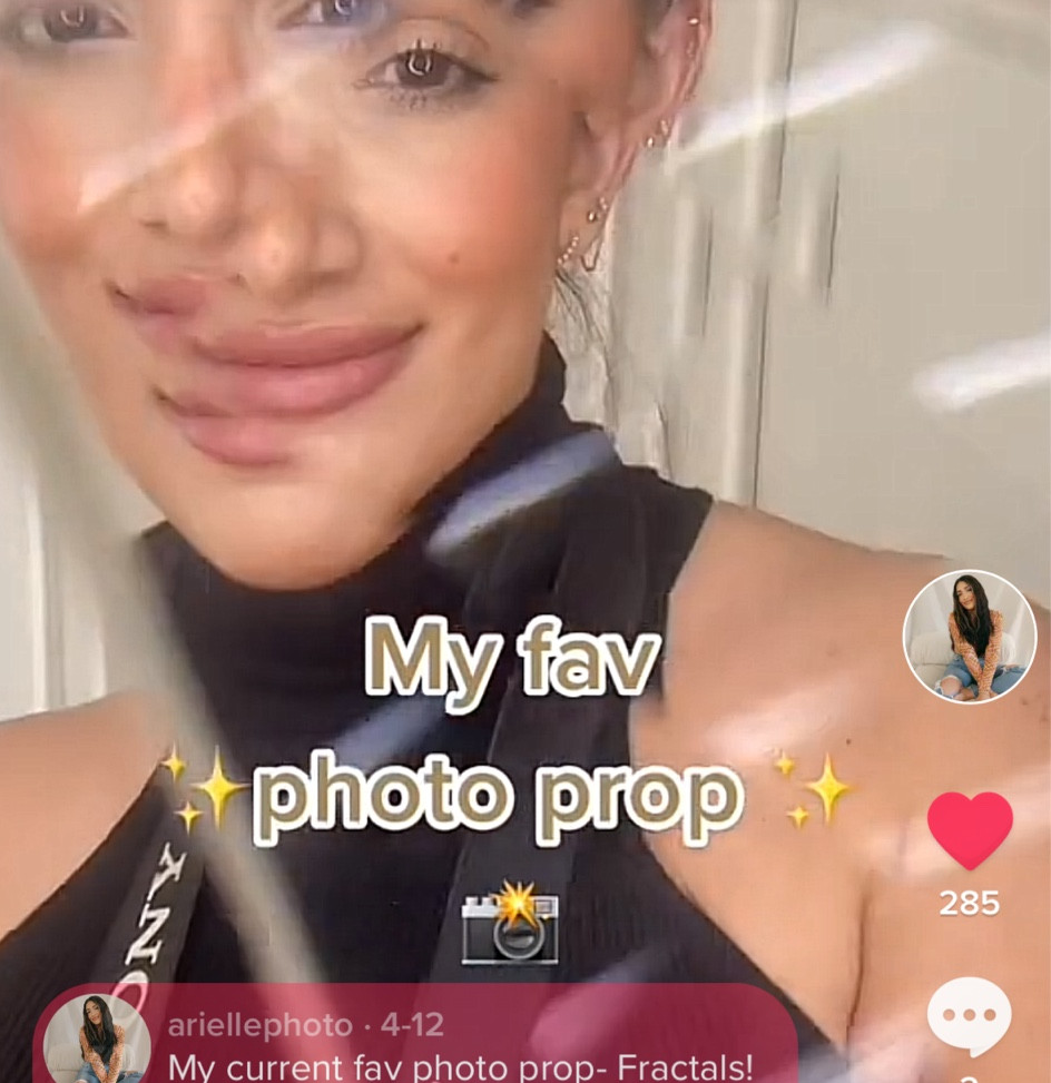 One of the best ways to spice up your photos: glass fractals. These are my favorite! #photoprop #photoshoot #photography

#LTKworkwear #LTKGiftGuide #LTKFind