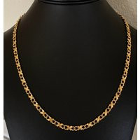 Decorative Gold Link Necklace | Etsy (US)