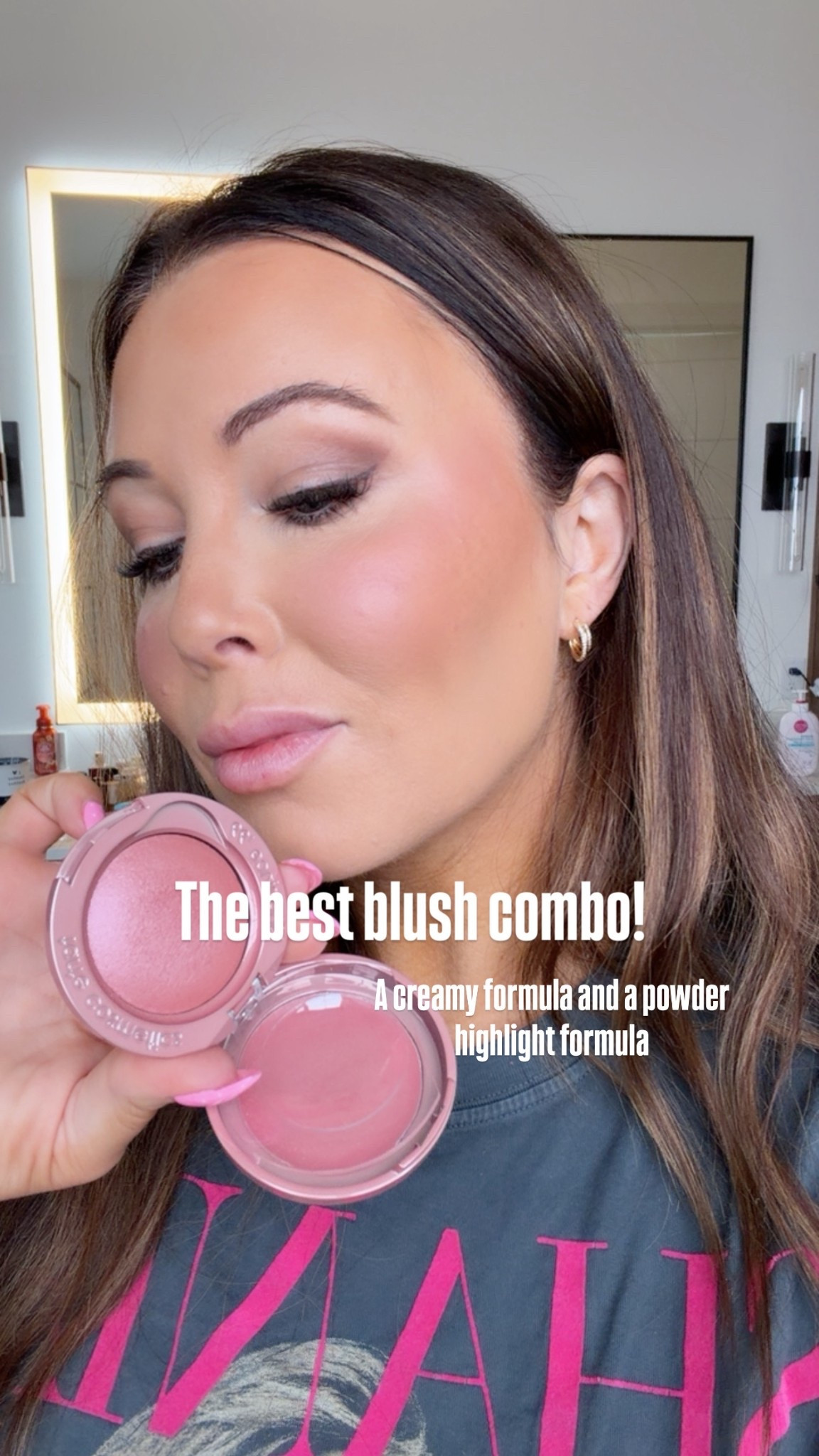 Been loving these macaroon blushes recently! It has a combination of two different types of blush, one creamy formula that blends effortlessly and then a highlight blush that looks so good layered on top! @tarte #tarte 

#LTKBeauty #LTKmomlife #LTKgrwm