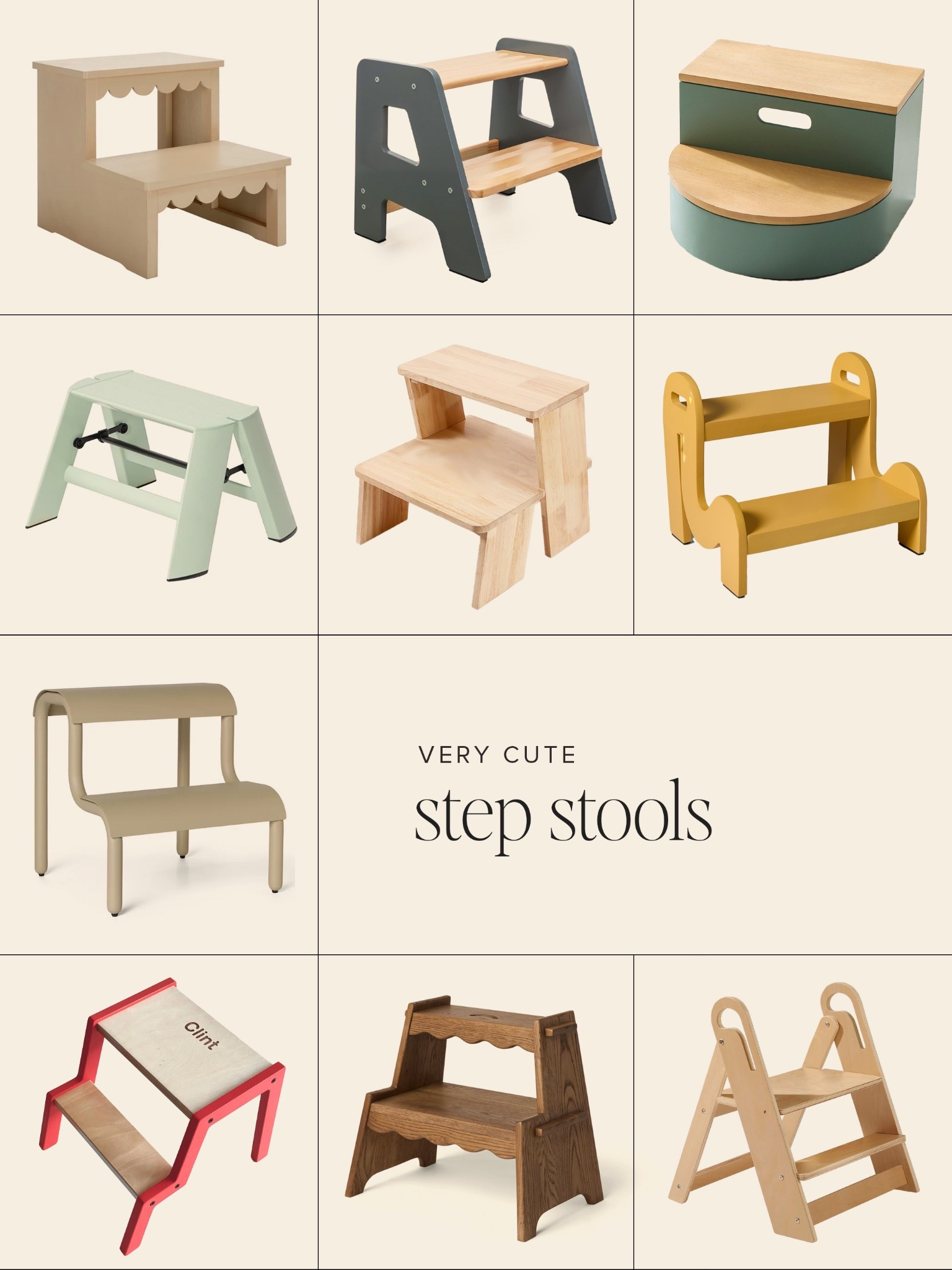 very cute step stools!

#LTKHome #LTKKids