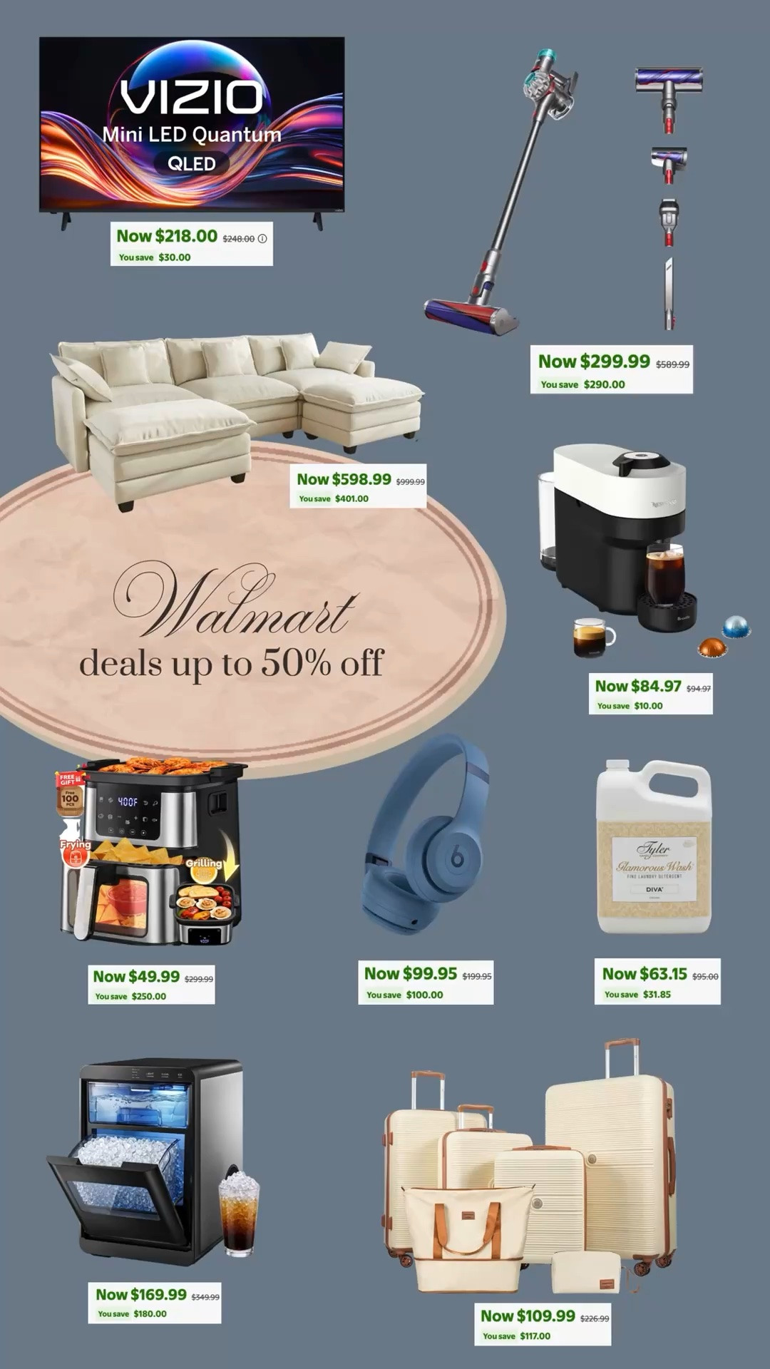 Summer savings just dropped at Walmart ☀️🔥 Up to 50% off everything you need for the season — home, patio, fashion & more. Don’t wait, these deals won’t last!

#LTKSeasonal #LTKHome #LTKSaleAlert