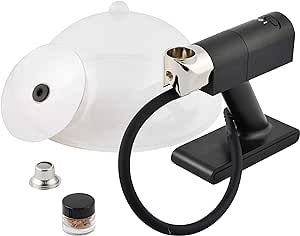 Portable Smoke Infuser Gun with Wood Chips, Hose, Dome and Drinking Lid - Handheld Electric Smoke... | Amazon (US)