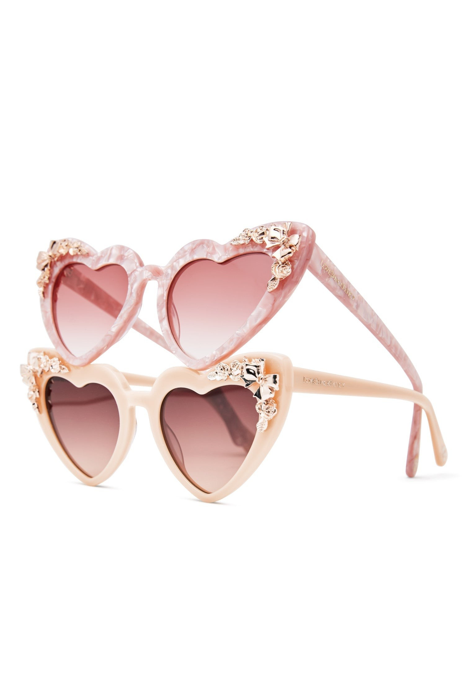 Amalia Heart Sunglasses | LOVESHACKFANCY