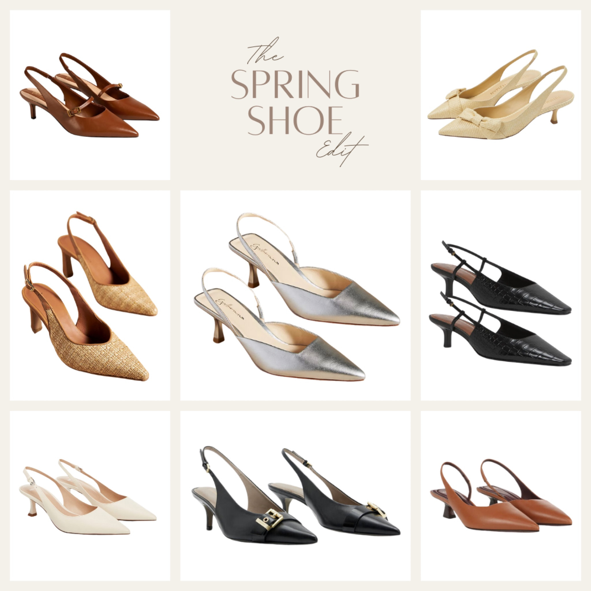 •the spring shoe edit•

pointed toe slingback heels


#LTKfindsunder100 #LTKworkwear #LTKshoecrush