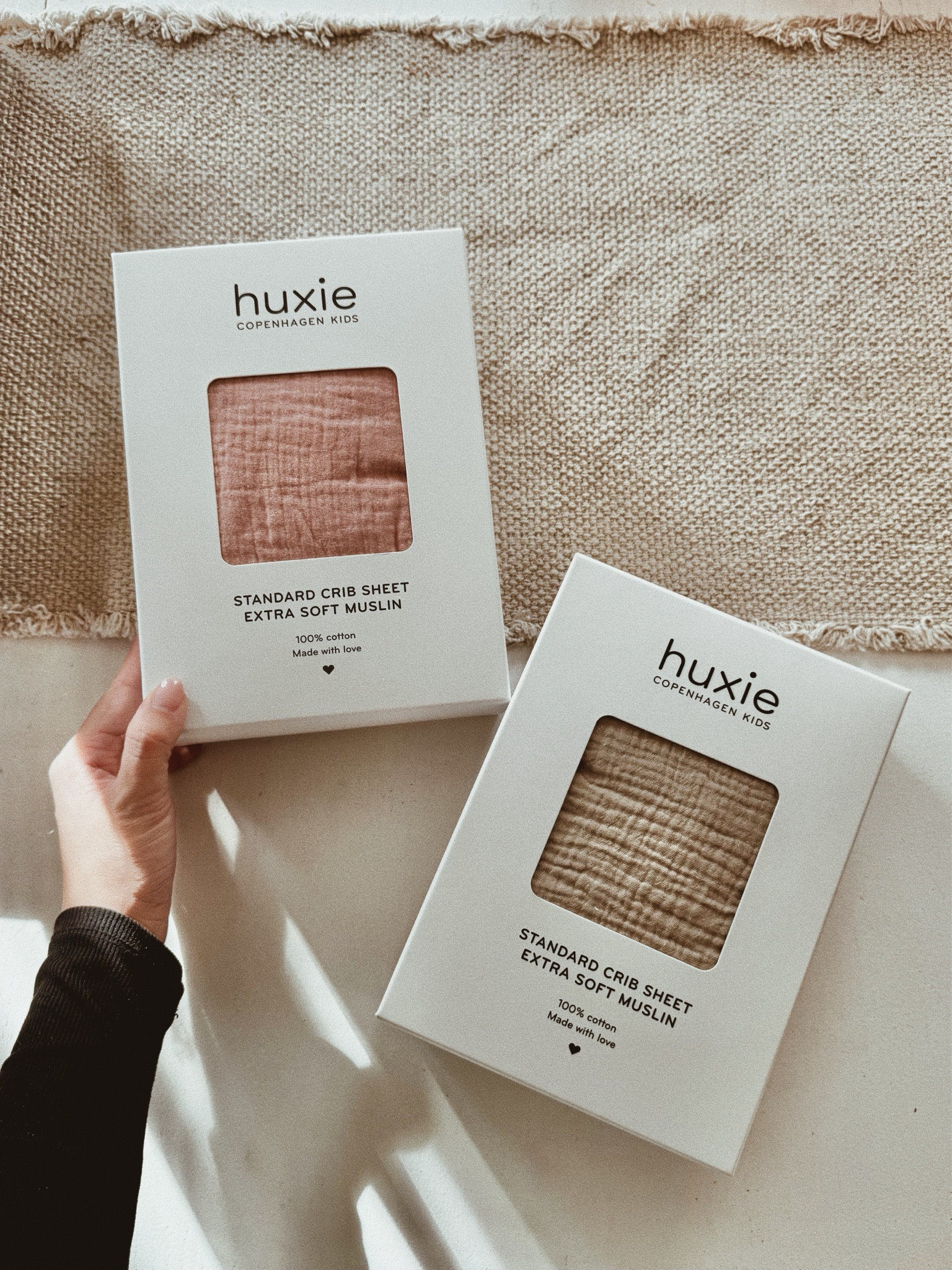 thank you Huxie for my kids new bed sheets 👶🏼🫶🏼✨