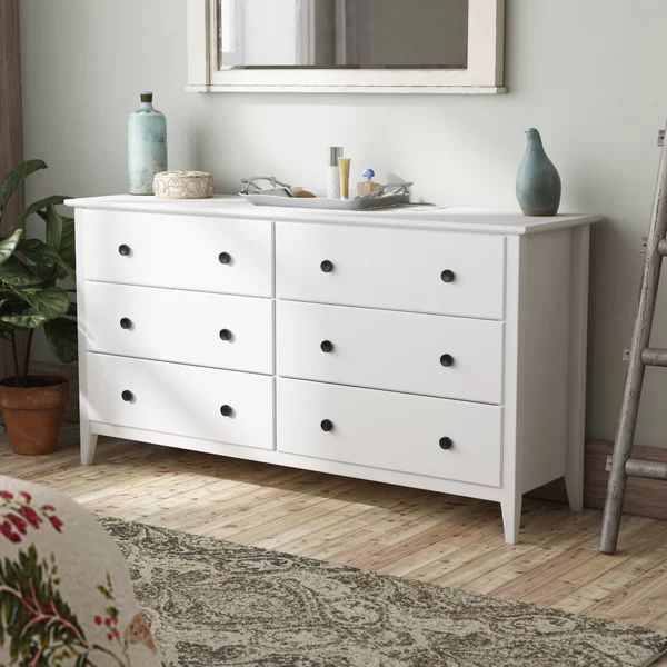 Greenport 6 Drawer Double Dresser | Wayfair North America